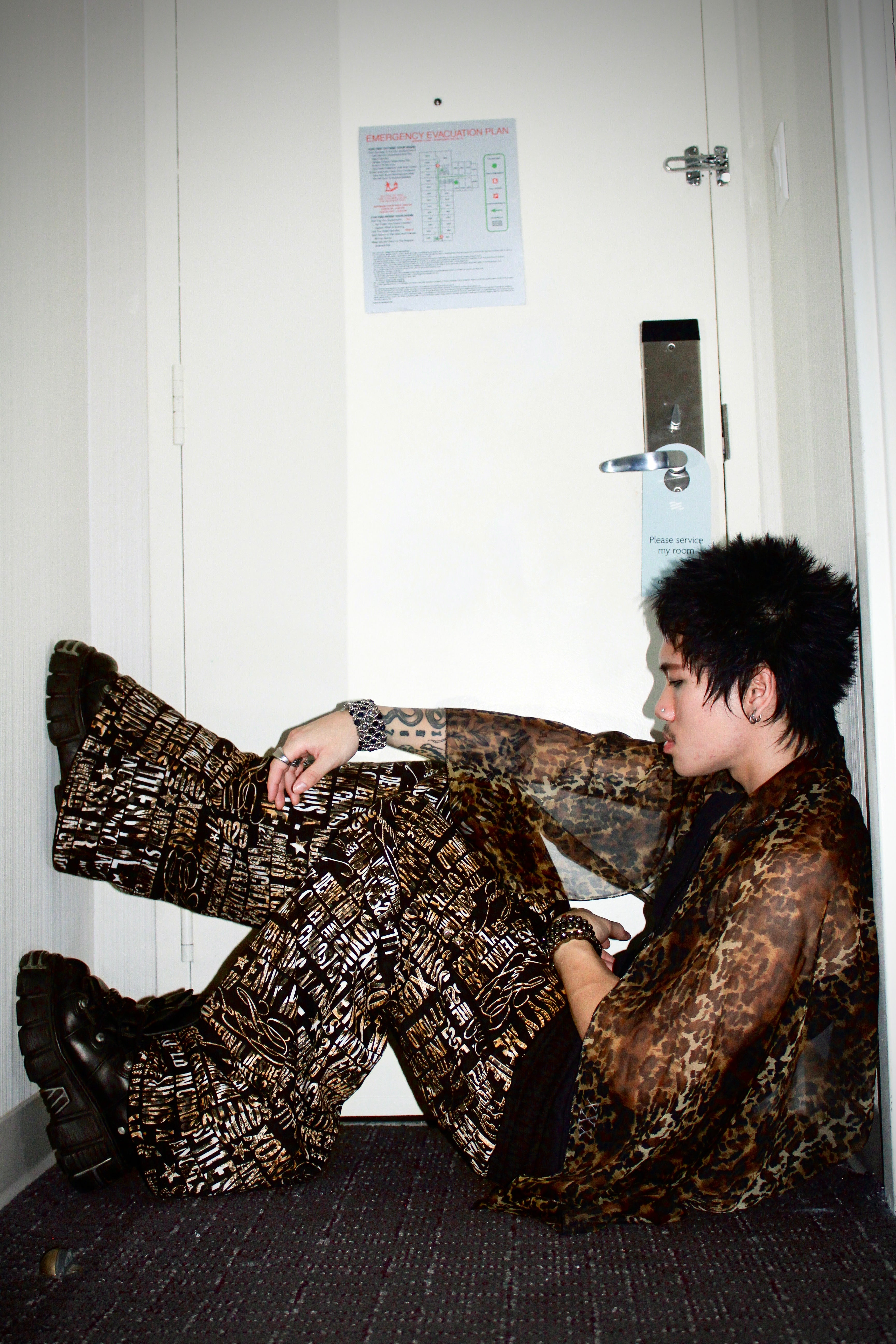 "Scripture" Sweats (Leopard)