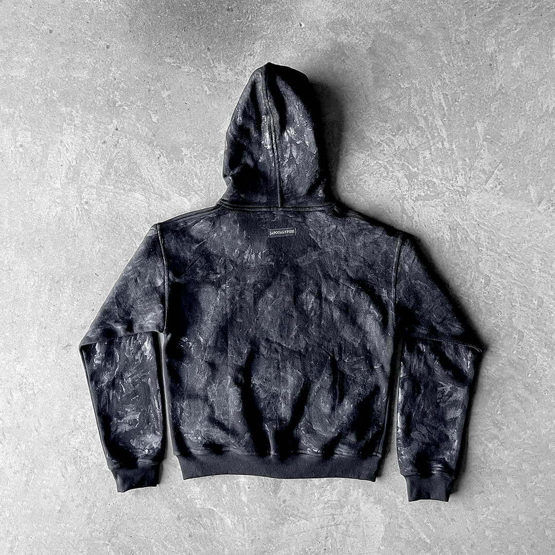 "Abyss" Mud Wash Zip-up